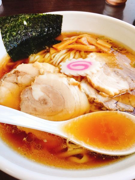 「チャーシューらーめん」@手打ちらーめん 金龍の写真