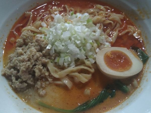 「（限定）冷やし豆乳担々麺¥750」@アワトロ龍宮の写真