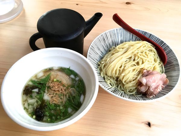 「デュワーズ・ハイボール→塩つけ麺中盛り」@焼きあご塩らー麺  たかはし 歌舞伎町店の写真