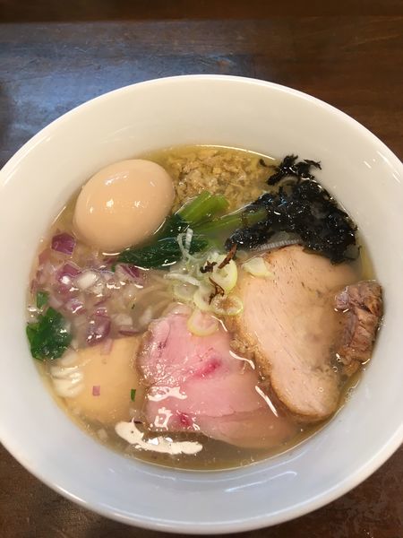 「特製貝潮ラーメン」@CLAM＆BONITO貝節麺RAIKの写真