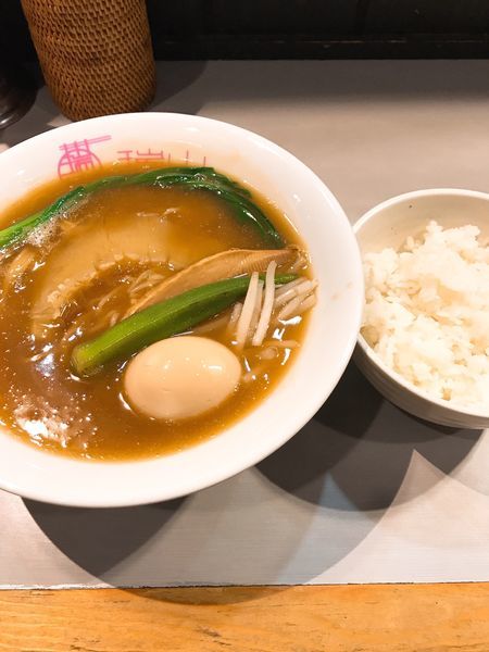 「[最終日曜限定]フカヒレの姿煮中華蕎麦¥1380」@中華蕎麦 瑞山（ZUIZAN）の写真