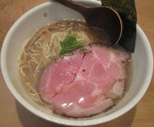 「中華そば　800円」@中華蕎麦 蘭鋳の写真