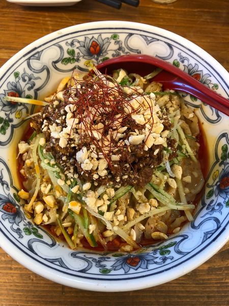 「濃厚冷やし担々麺 大」@くじら食堂の写真