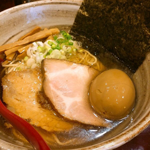 「味玉塩煮干しそば」@麺屋 照の坊の写真