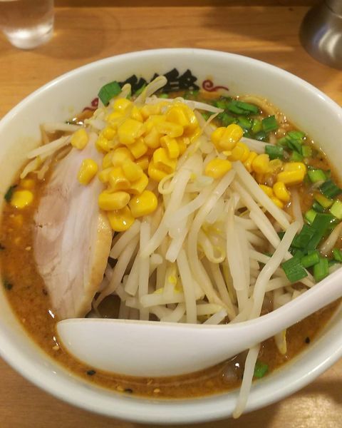 「みそらーめん  850円」@らーめん 雅楽 GARAKUの写真