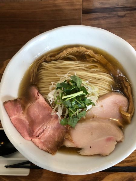 「冷やし煮干し」@ラーメン 健やかの写真