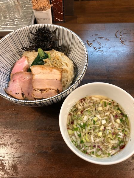 「貝節つけそば中 880円」@CLAM＆BONITO貝節麺RAIKの写真