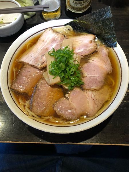 「肉中華そば 大」@中華そば しながわの写真