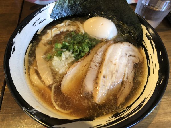 「濃厚煮干そば＋特製トッピング」@麺屋 宜候の写真