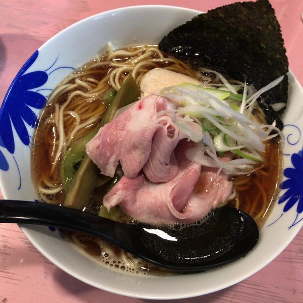 「凜々しい煮干し中華そば 780円」@らーめん凛々の写真