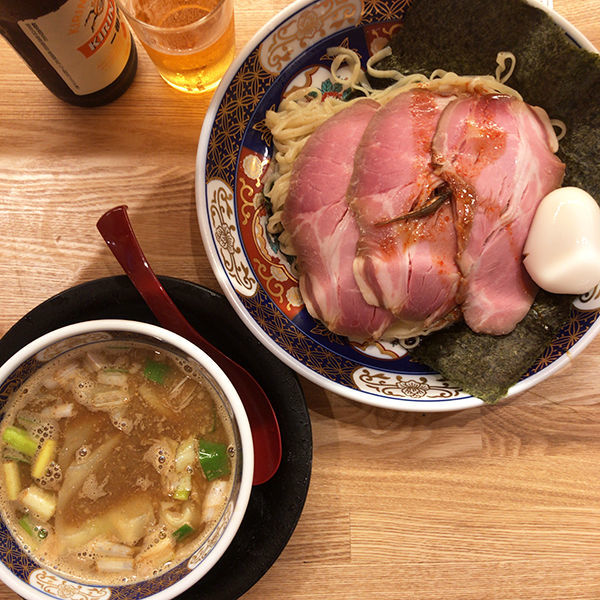 「特製すごい煮干つけめん」@ラーメン凪 福岡空港店の写真