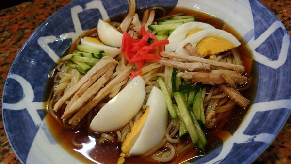 「冷麺醤油味650円」@中華食堂マルイチの写真