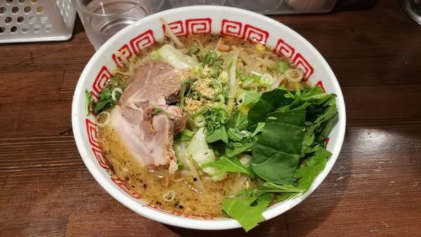 「黒味噌ラー麺 780円」@麺や 神笑の写真