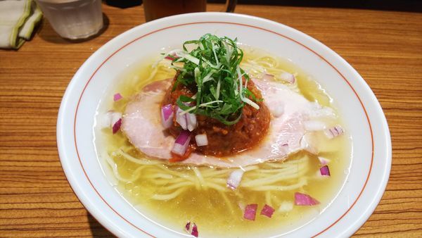 「冷塩トマト煮干しそば」@niboの写真