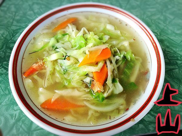 「タンメン￥550」@上山食堂の写真