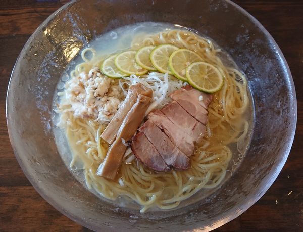 「【限定】冷製福来鯛そば（塩）」@活龍 期間限定麺処 みつきの写真