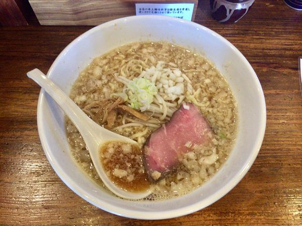 「背脂煮干し」@中華そば専門店 ほおじろの写真