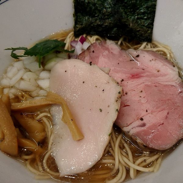 「中華そば(醤油)750円」@中華そば まゑだの写真