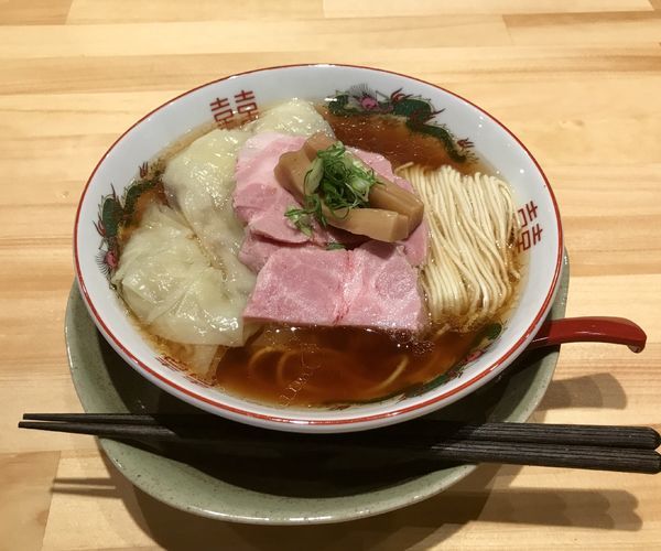 「わんたん中華そば(醤油)」@いしかわやの写真