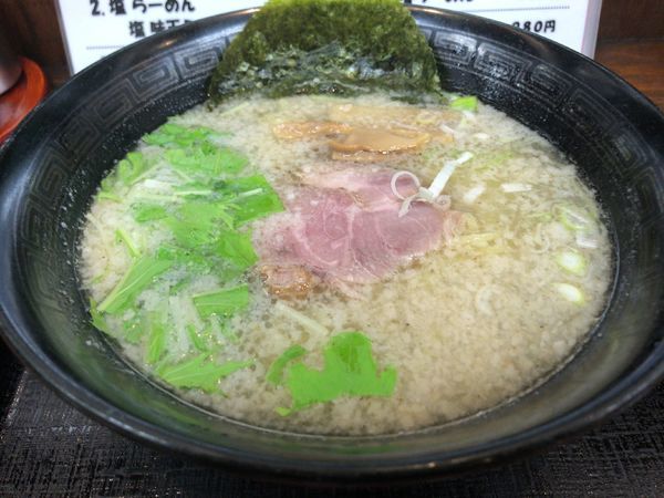 「塩ラーメン」@らーめん満福仙人 吉野町店の写真
