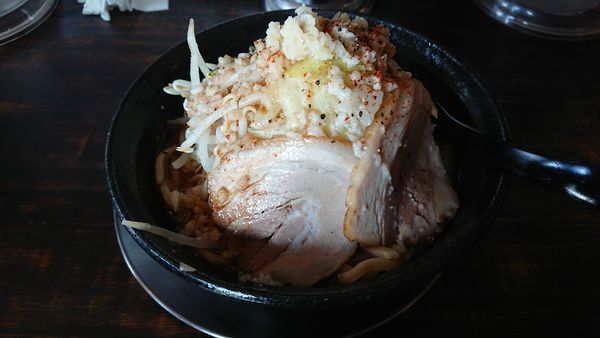 「二郎インスパイア@730円」@麺屋 ジョニー 本店の写真