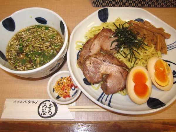 「特製ざるらーめん　1,000円」@与ろゐ屋の写真