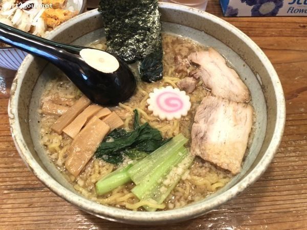 「ら～めん(こってり味)チャーシュー増量 (850円)」@酒楽房 うさぎ家の写真