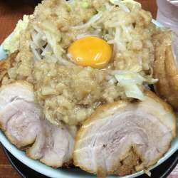 まぜそば大 豚増し 野菜マシ アブラマシ