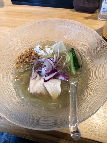 「冷やしお茶漬けセット」@麺屋 さくら井の写真