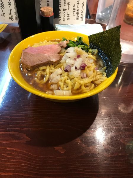 「煮干ラーメン醤油特盛」@らーめん 惠本将裕の写真