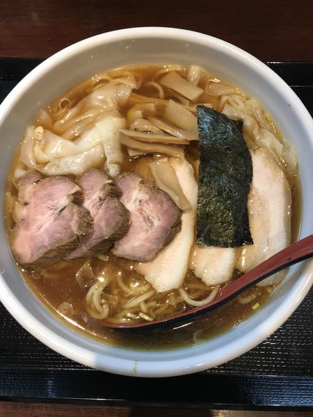 「チャーシューワンタンメン」@中華蕎麦 金魚の写真