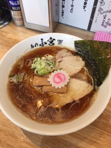 「中華そば　800円」@中華そば あの小宮の写真