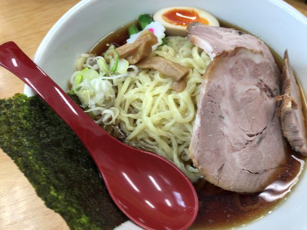 「冷やし中華・和風しょうゆ味１玉800円」@とら食堂 松戸分店の写真