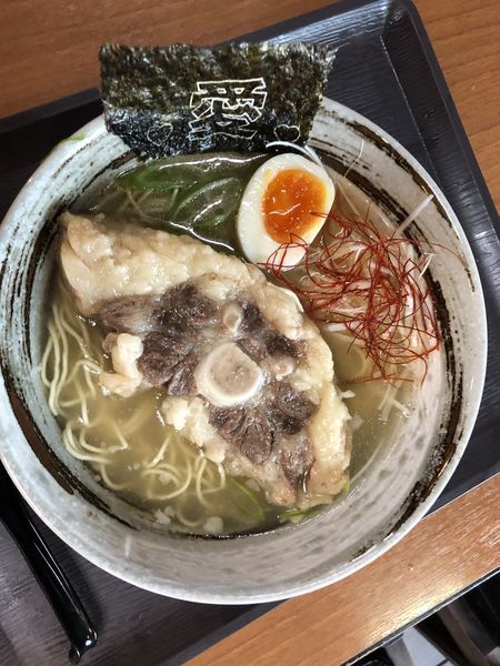「テールラーメン 750円」@中華そば 龍の髭の写真