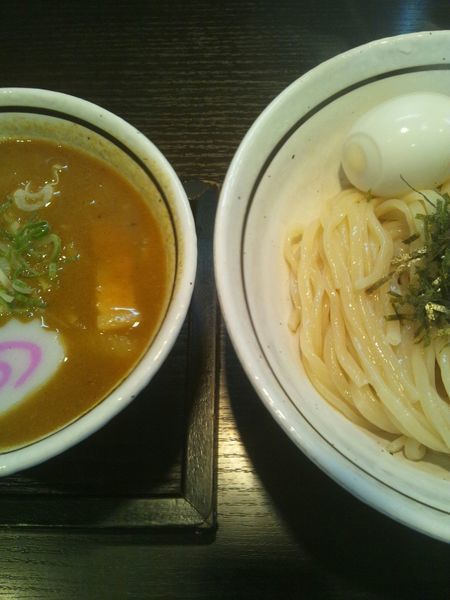 「カレーつけめん（味玉付き）」@麺の坊 晴ればれの写真