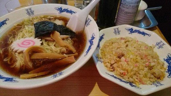 「半チャンラーメン750円」@中華料理 ポパイの写真