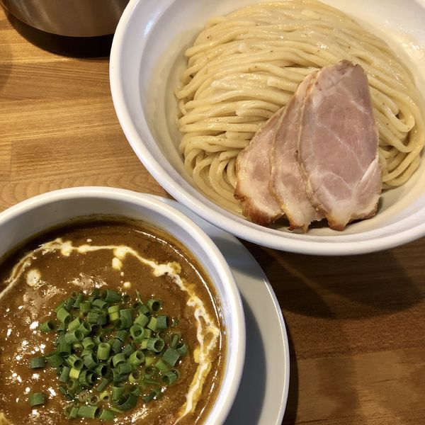 「カレーつけめん（大盛）」@つけめん・まぜそば むじゃきの写真