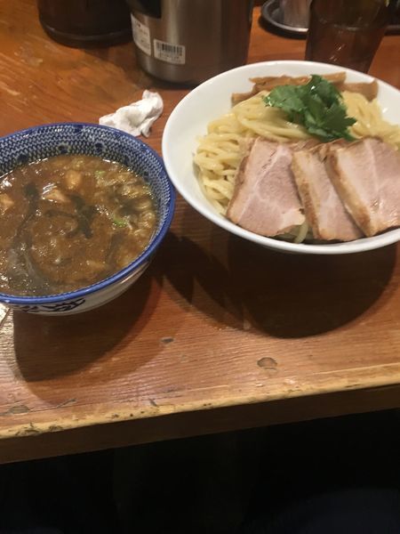 「特濃煮干つけ麺」@麺や百日紅の写真