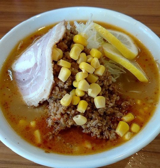 「火山らぁめん　900円」@旭川らぁめん としまるの写真