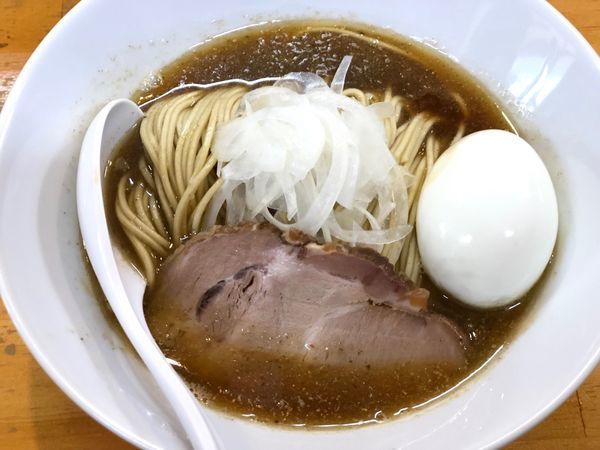 「中華ソバ＋味玉＋和え玉 1050円」@煮干中華ソバ イチカワの写真