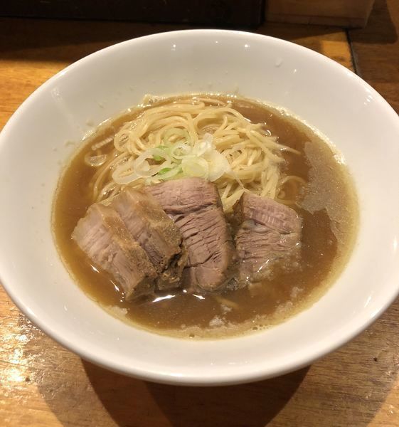 「肉そば 小 ¥750」@自家製麺 伊藤の写真