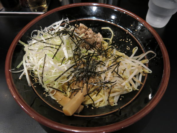 「油そば(塩・麺並盛):850円」@ラーメン達磨家 藤沢店の写真