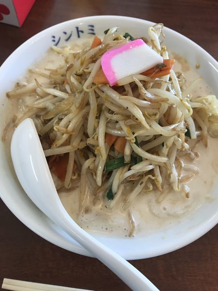 「濃厚タンメン+麺大盛（¥756+¥108）」@極濃湯麺シントミの写真