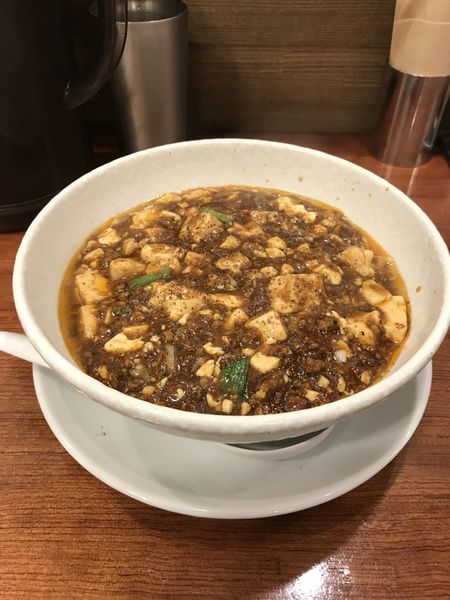 「麻婆麺 ¥1000 ライスサービス」@SHIBIRE NOODLES 蝋燭屋の写真