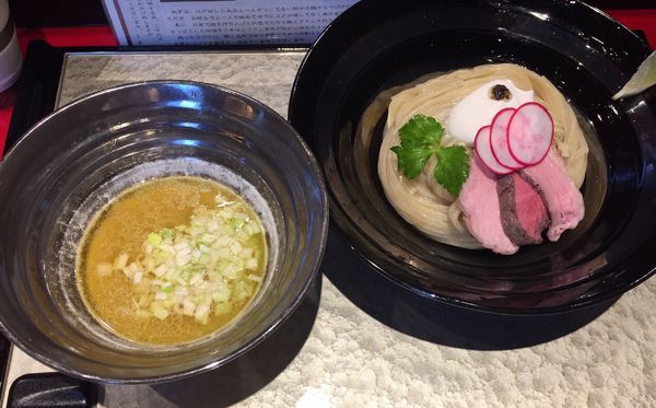 「特製つけ麺」@江戸前つけ麺 銀座 魄瑛の写真