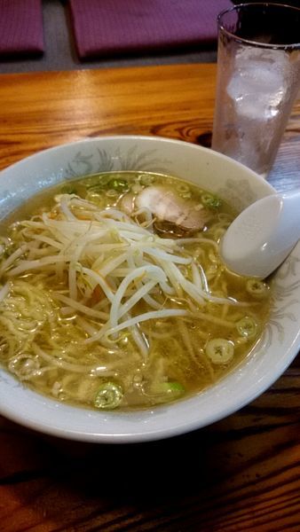 「塩ラーメン大盛」@敦煌の写真