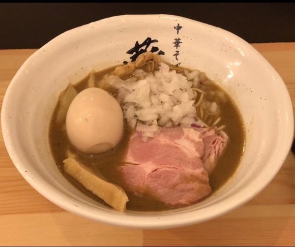 「濃厚煮干しらーめん」@濃厚煮干らーめん 川むらの写真