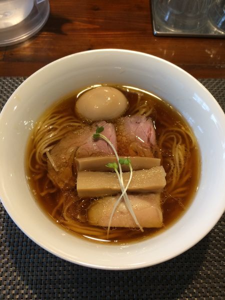 「味玉鶏そば930円」@らぁ麺 やまぐちの写真