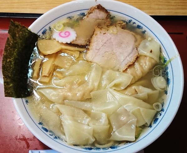 「ワンタン麺（塩）￥940」@十二社 大勝軒の写真