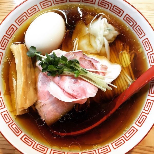 「(松)特級中華そば 醤油」@自家製麺 くろ松の写真